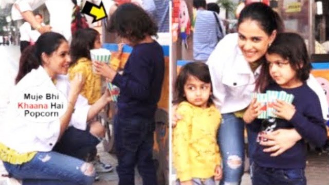 Riteish Deshmukh & Genelia D'Souza ENJOYING SUNDAY With Kids Riaan & Rahyl
