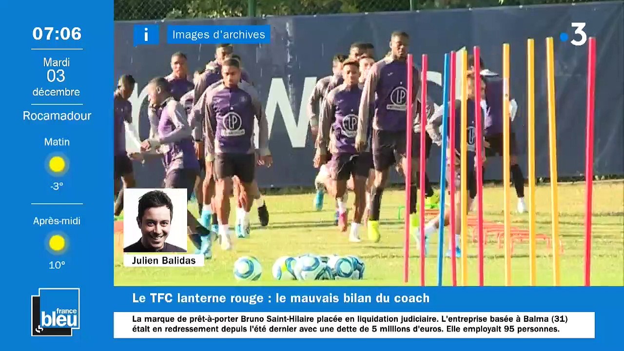 La matinale de France Bleu Occitanie - Emission du mardi 03 décembre 2019