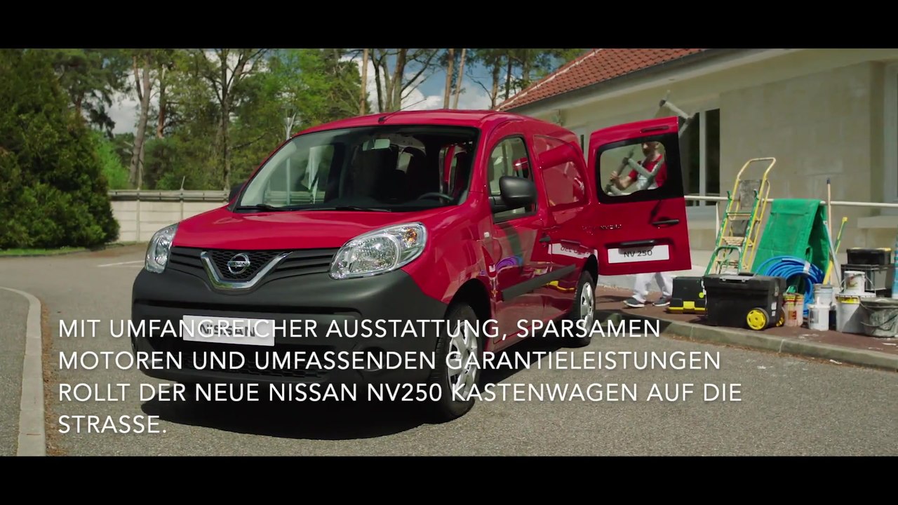 Neuer Nissan NV250 startet bei 18.490 Euro