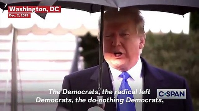 Trump On Impeachment Inquiry: 'Disgrace For Our Country...The Whole Thing Is A Hoax'