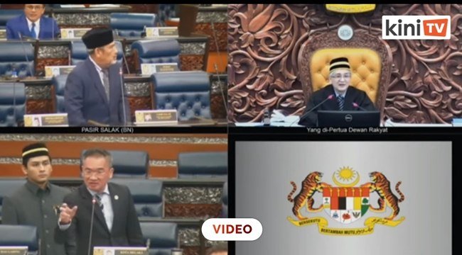 Rentetan kait abu Chin Peng pada dahi, dua ahli parlimen diarah keluar dewan