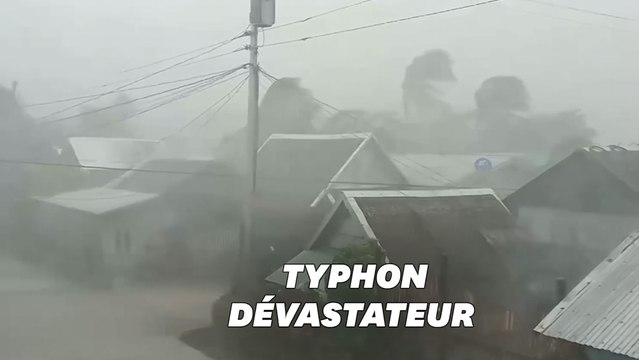 Les images du typhon Kammuri qui s'est abattu sur les Philippines