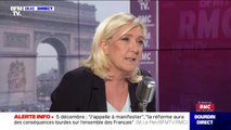 Marine Le Pen réclame 