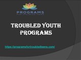 Troubled Youth Programs