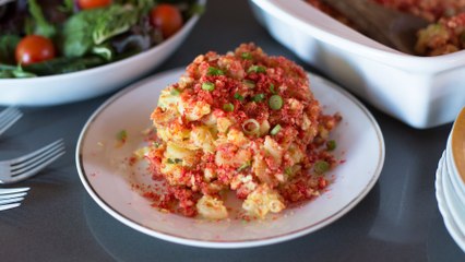 If You Haven't Made Mac and Cheese With Flamin' Hot Cheetos Yet, You're Doing It Wrong
