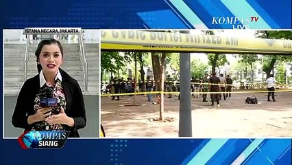 Ledakan di Monas, Tidak Ada Pengetatan Keamanan Istana
