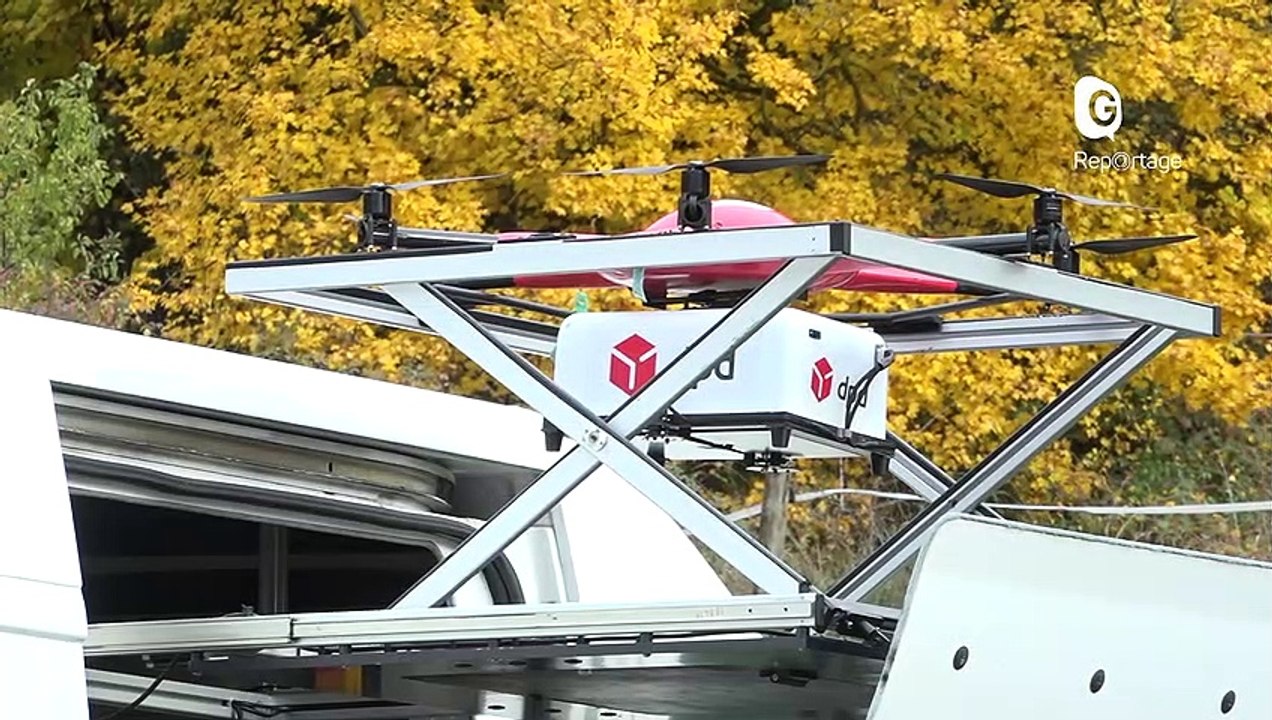 Reportage - Se faire livrer son colis par drone, c'est possible en Isère