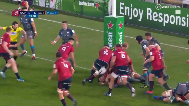 Résumé vidéo : Ospreys – Munster Rugby