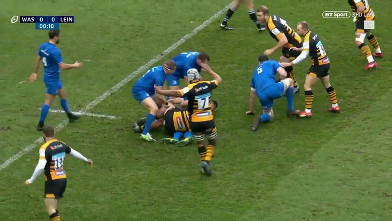 Highlights: Wasps v Leinster Rugby