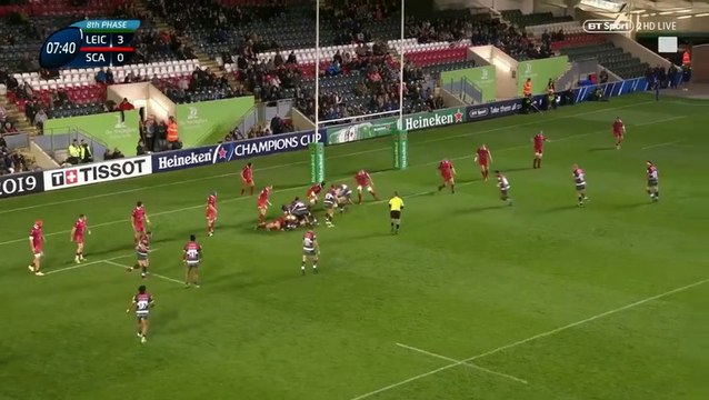 Highlights: Leicester Tigers v Scarlets (FR)
