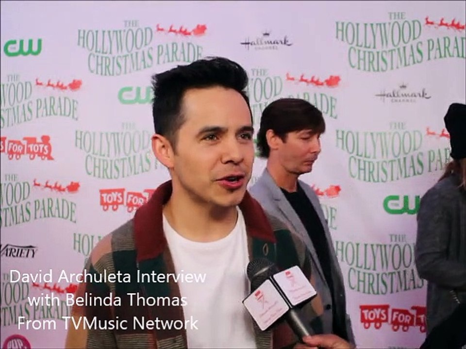 David Archuleta Interview at 2019 Hollywood Christmas Parade