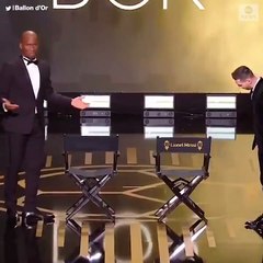 Lionel Messi, Ballon d'Or'u kazanınca oğlu Mateo'nun sevinci viral oldu