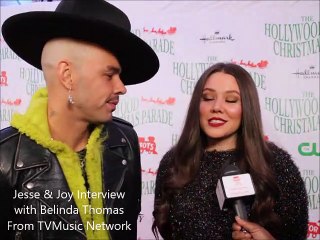 Jesse & Joy Interview - 2019 Hollywood Christmas Parade