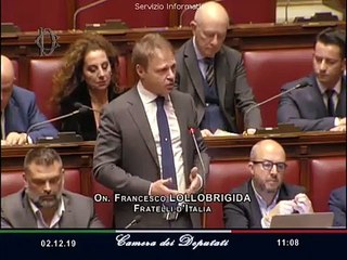 Lollobrigida- (FdI) - A Genova luogo alla memoria di Fabrizio Quattrocchi (02.12.19)
