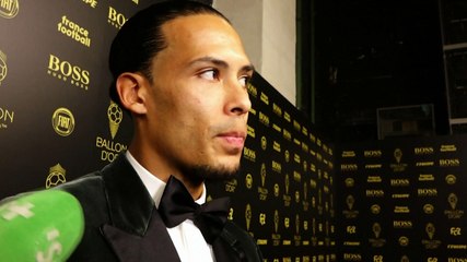 Van Dijk 'proud' to come second to Messi in Ballon d'Or