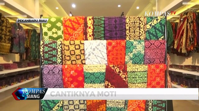 Cantiknya Motif Batik Khas Melayu Riau