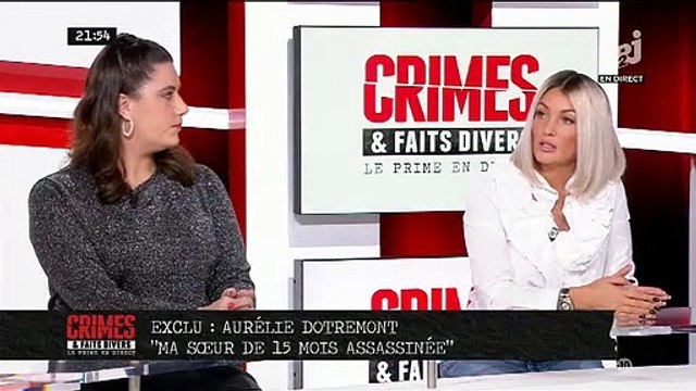Suicide, drogue, alcool... Les confidences bouleversantes d'Aurélie Dotremont dans Crimes sur NRJ12 : Depuis, toute petite j'ai l'impression de ne pas être à ma place