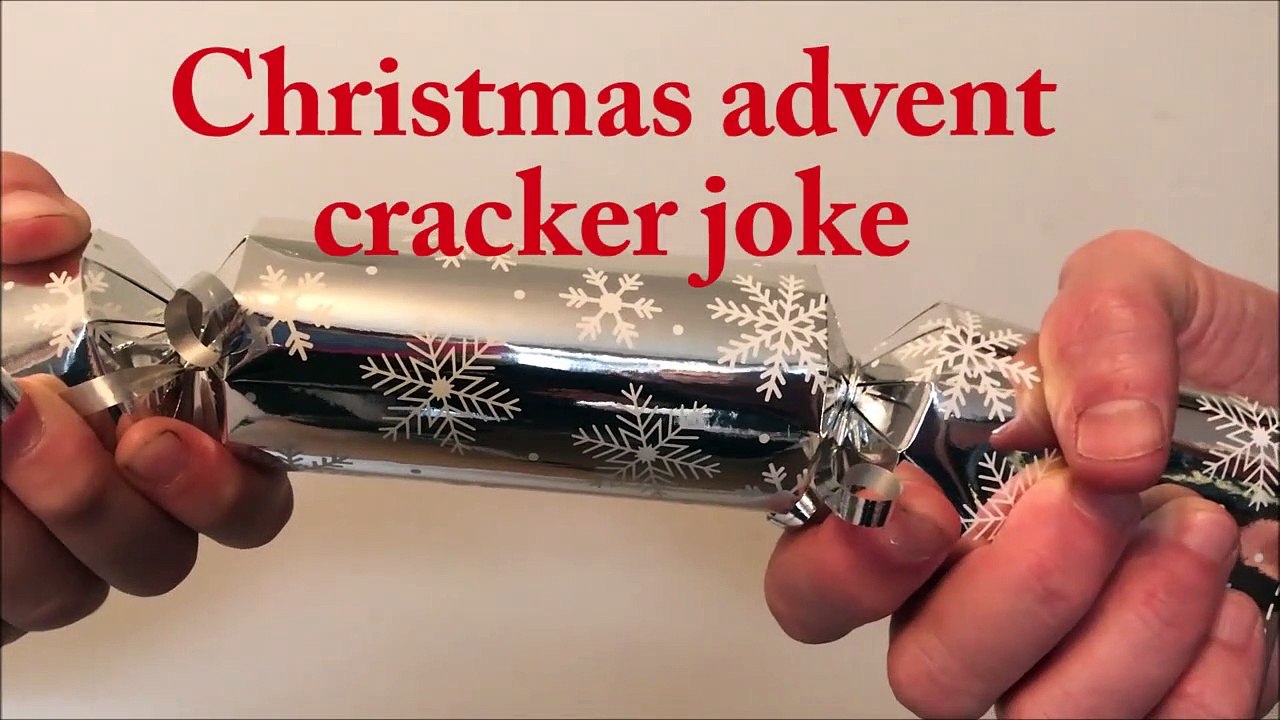 Christmas Advent cracker joke