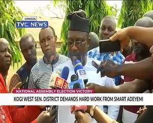 Kogi West Senatorial District demands hard work from Smart Adeyemi