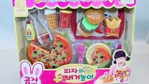 Toy Velcro Cutting Food Pizza Ice Cream Hamburger Playset Toys For Kids And Children
