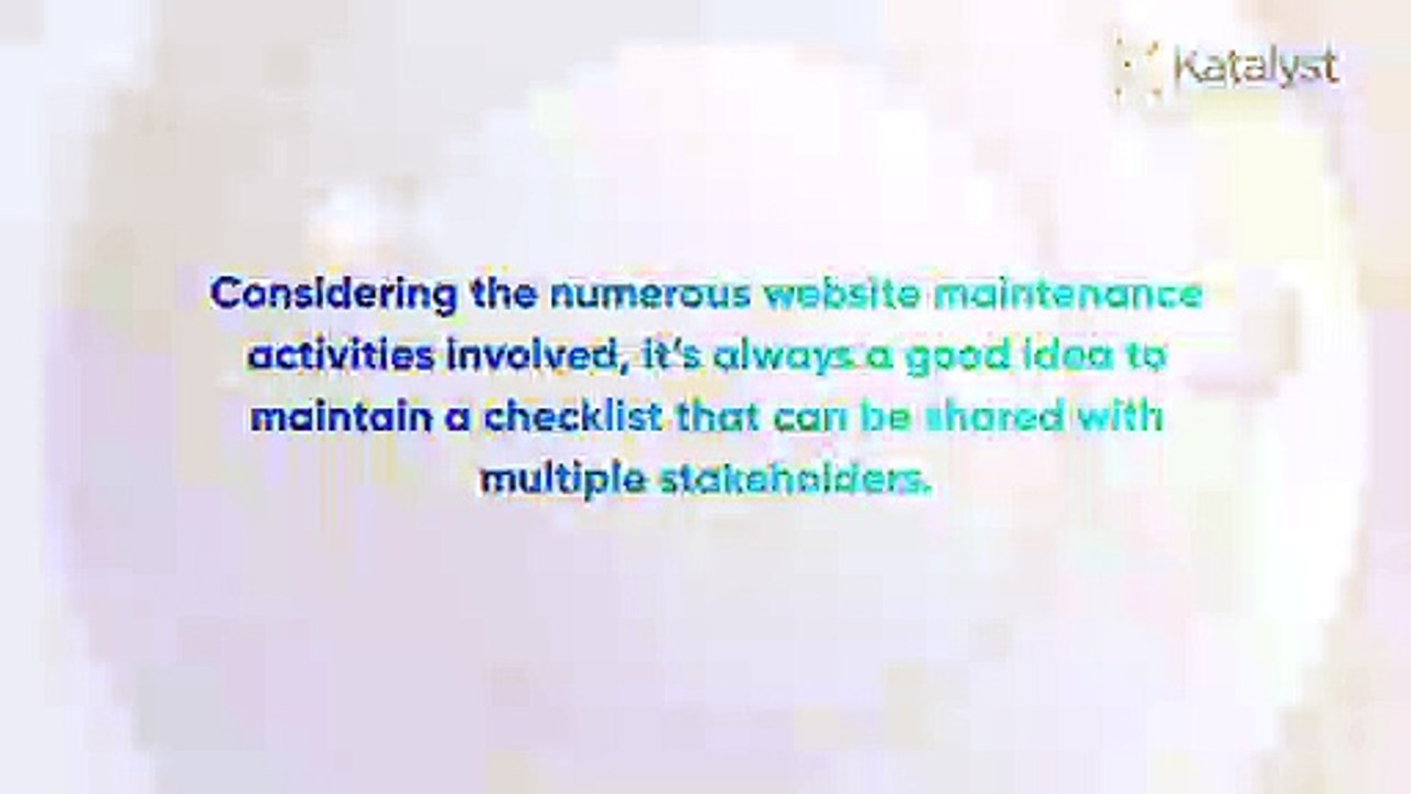 16-Pointers ecommerce website maintainance