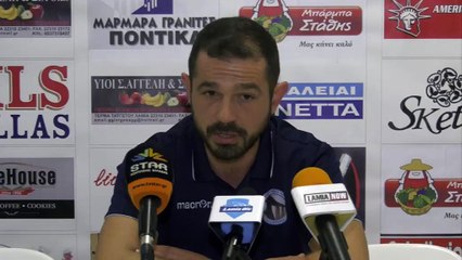 Ηλίας Αγγέλης: Για τη μεγαλύτερη συγκομιδή βαθμών έως το τέλος του α΄ γύρου