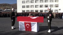 Pençe-3 Harekatı'nda şehit olan asker için tören düzenlendi (2)