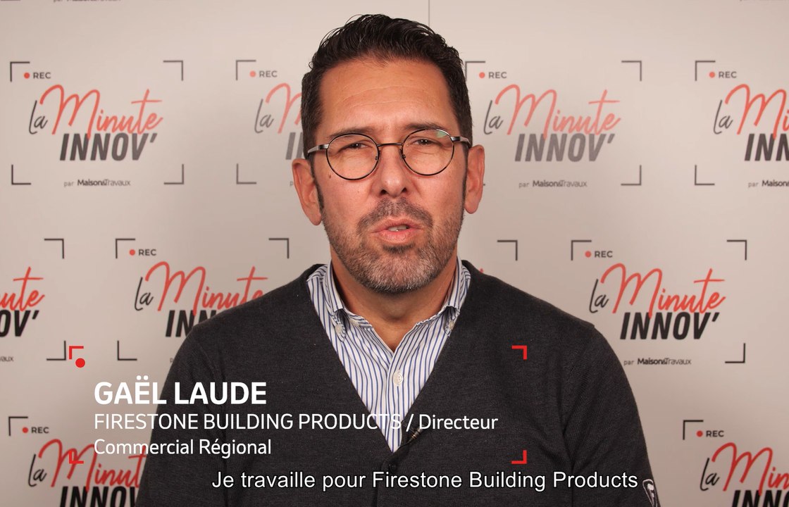 La Minute innov' -  Le RubberCover de firestone, le système d’étanchéité mono-couche pour les toitures plates