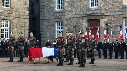 Cérémonie d’hommage à Jean Morel, vétéran du commando Kieffer