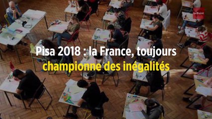 Pisa 2018 : la France, toujours championne des inégalités