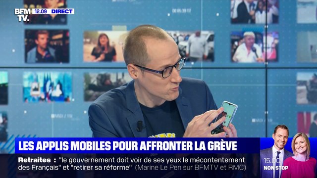 Les applis mobiles pour affronter la grève - 03/12