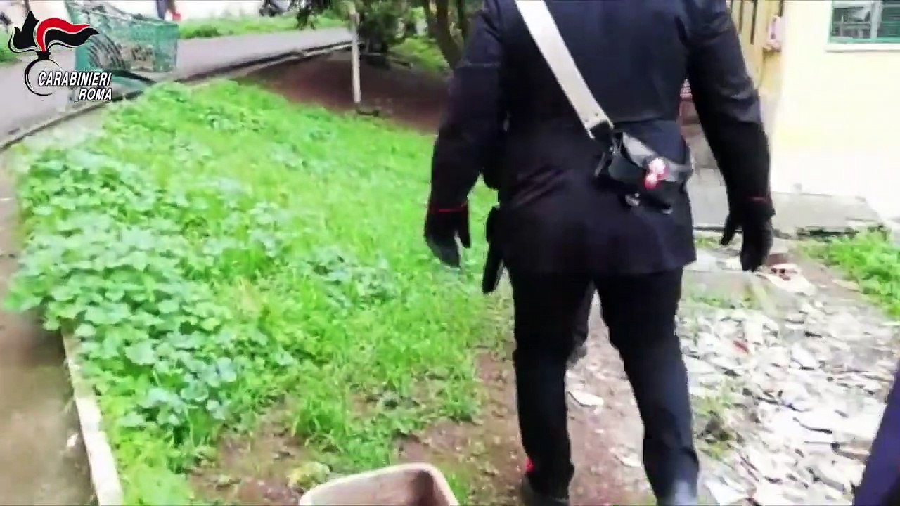 Roma - Spaccio di droga a San Basilio e in carcere, 8 arresti (03.12.19)