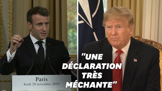 Sur l'Otan, Macron s'est montré très irrespectueux , selon Trump