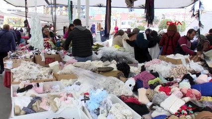 Rüzgarla havalanan pazarcı o anları anlattı