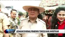 Ledakan di Monas, Begini Kata Menhan Prabowo