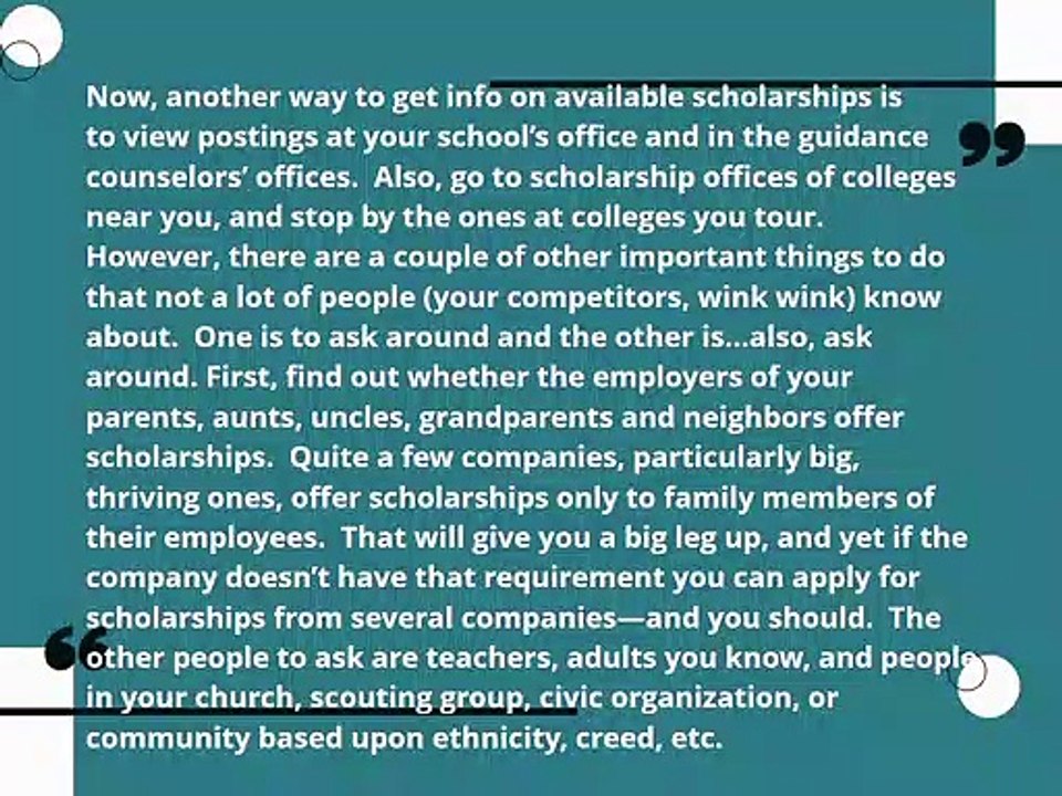 Best Tips for online college scholarships in 2020