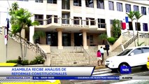 Asamblea recibe análisis de reformas constitucionales - Nex Noticias