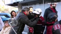 Uşak'ta engelli minikler motosikletle şehir turu attı