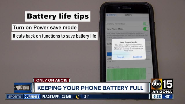 How to keep your phone battery from draining so quickly