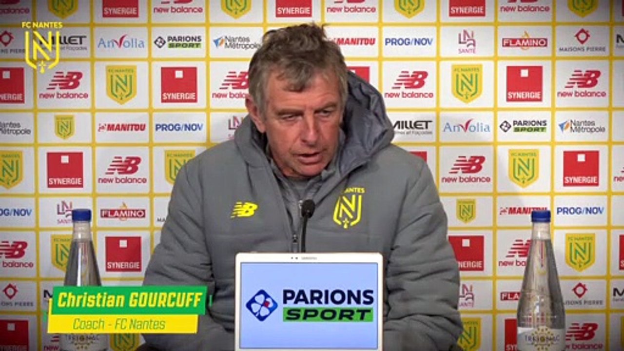 Christian Gourcuff avant Paris SG - FC Nantes