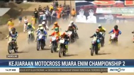 Kejuaraan Motocross Muara Enim Championship Kembali Digelar