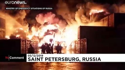 Incêndio em São Petersburgo