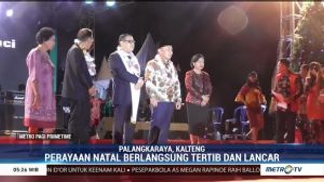 Ribuan Umat Kristiani Hadiri Perayaan Natal Nasional GKE