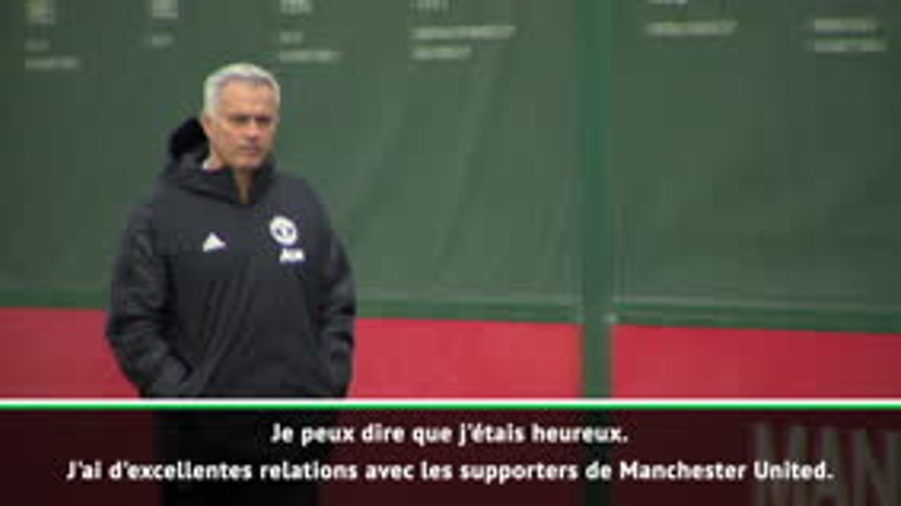 15e j. - Mourinho : "Je ne suis pas un ennemi mais les supporters d'United vont soutenir Solskjaer"