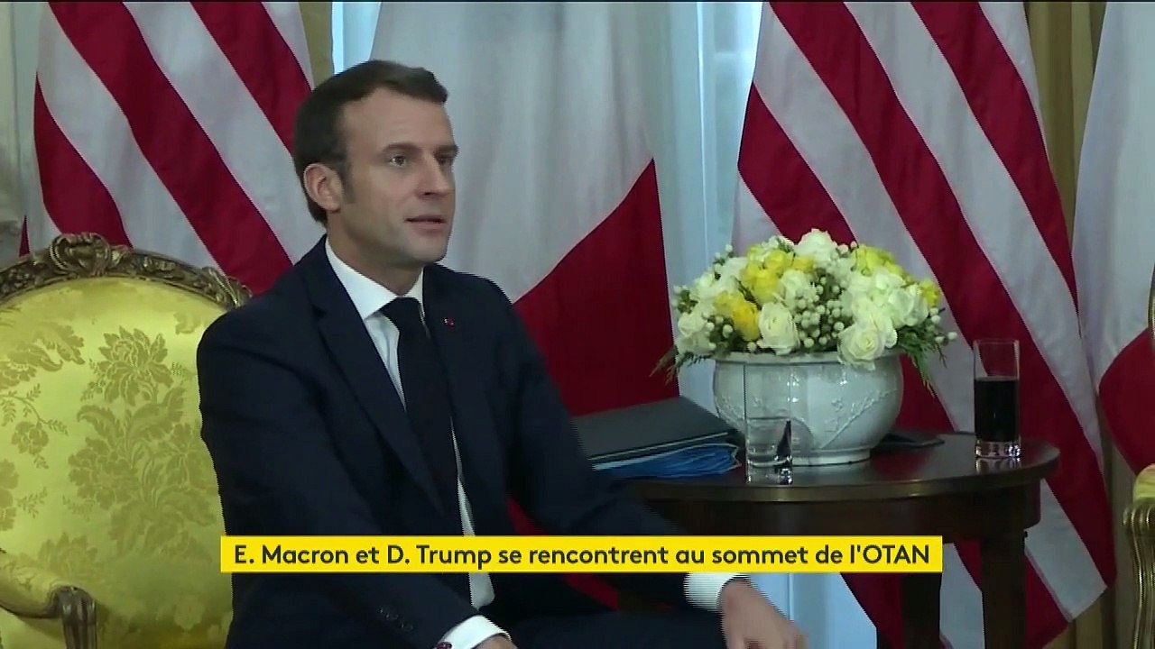 "C'est la meilleure non-réponse que j'aie jamais entendue" : Donald Trump se moque d'Emmanuel Macron en ouverture du sommet de l'Otan