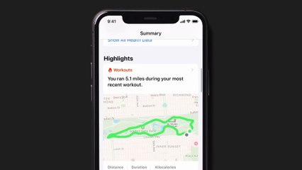 Apprenez à connaître l'application Santé sur votre iPhone : Apple Support