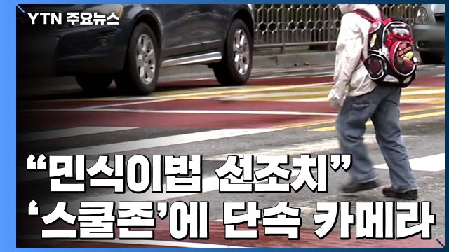 서울시, 모든 '초등학교 스쿨존'에 과속단속 카메라...민식이법 선제 도입 / YTN