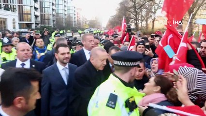 - Cumhurbaşkanı Erdoğan, Londra’da coşku ile karşılandı
