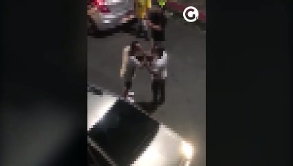 Vídeo mostra soldado da PM se envolvendo em briga