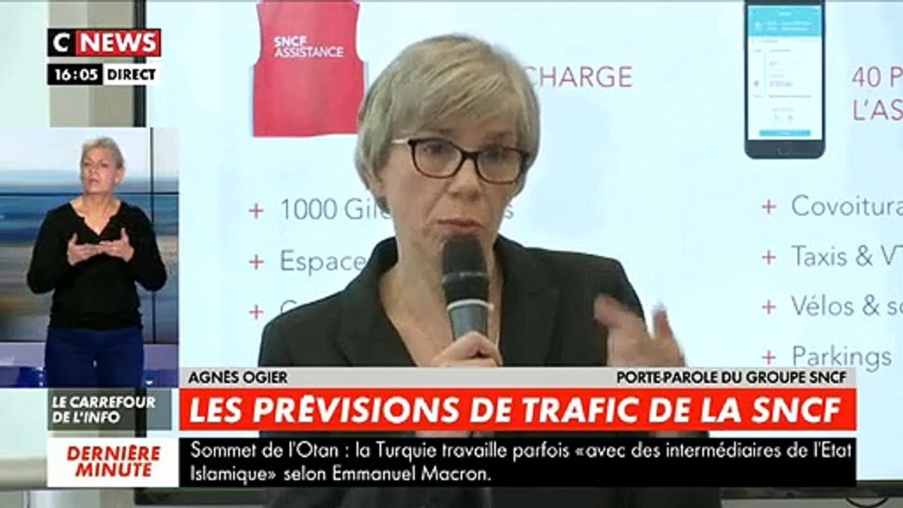 La SNCF annonce que seulement 10% des trains circuleront jeudi en raison de la grève